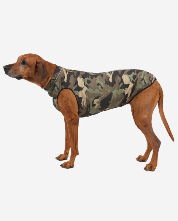 RR DOG`s WARE® Hundemantel Softshell Wasserdicht Camouflage Wald
