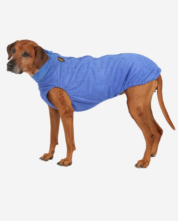 RR DOG`s WARE® Hundebademantel royalblau