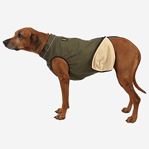 RR DOG`s WARE® Hundemantel Softshell POLAR Wasserdicht Khakigrün