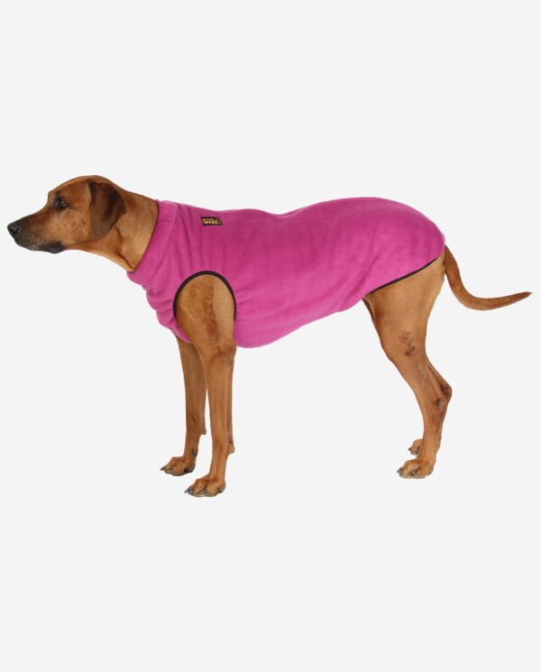 RR DOG`s WARE Bodywarmer Fleece Pinkbeere