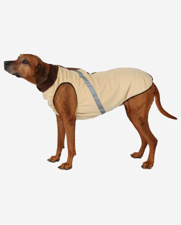 Hundewendemantel Polarfleece Beige RR DOG`s WARE