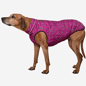 Stepphundemantel Wilma Pink Herbst Winter Frühjahr Seitenansicht