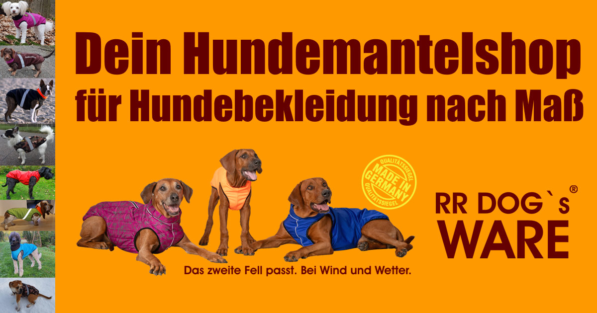 Hundemantel nach Ma online kaufen | RR DOG`s WARE