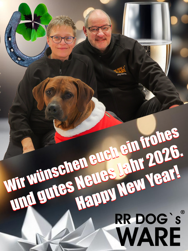 Neujahrsgruß RR DOG`s WARE 2026